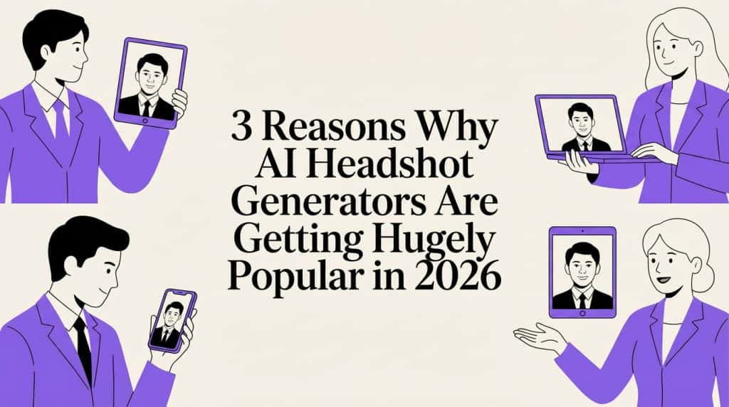 3 Reasons Why AI Headshot Generators Are Getting Hugely Popular in 2026
